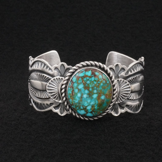 Arnold Blackgoat Turquoise & Sterling Silver Bracelet