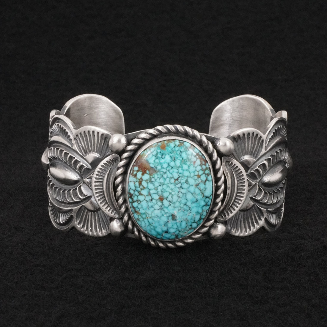 Arnold Blackgoat Turquoise & Sterling Silver Bracelet