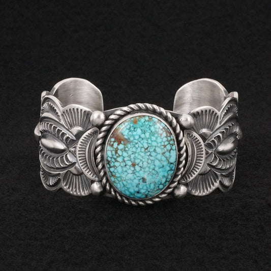 Arnold Blackgoat Turquoise & Sterling Silver Bracelet