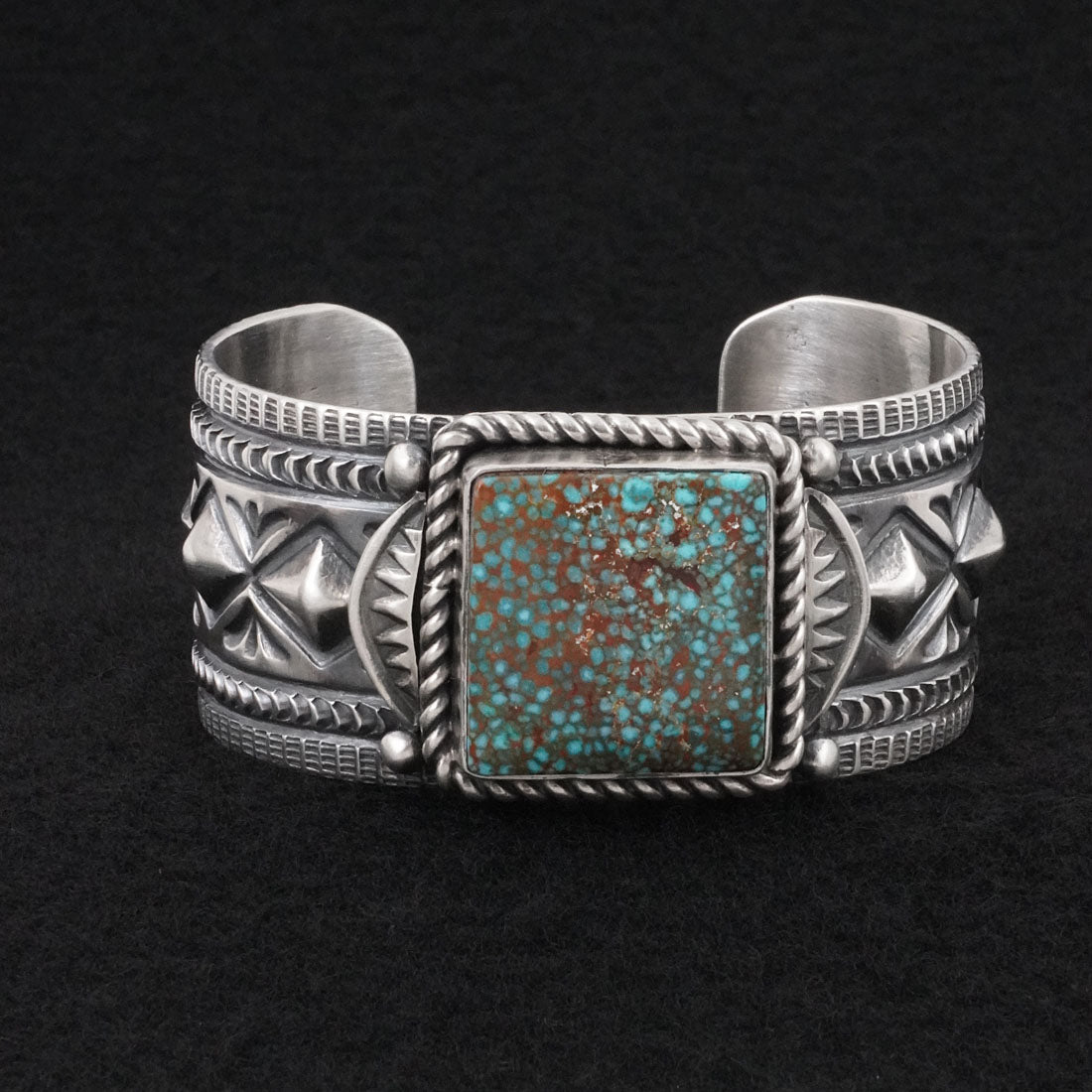 Arnold Blackgoat Turquoise & Sterling Silver Bracelet
