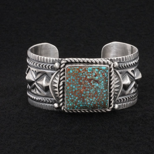 Arnold Blackgoat Turquoise & Sterling Silver Bracelet