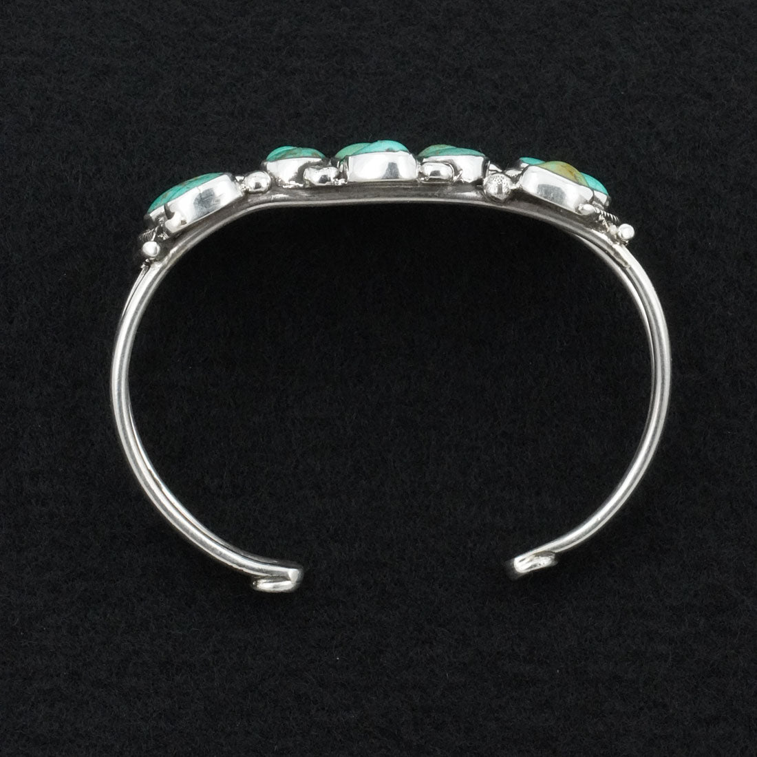 Priscilla Reeder Turquoise & Sterling Silver Bracelet