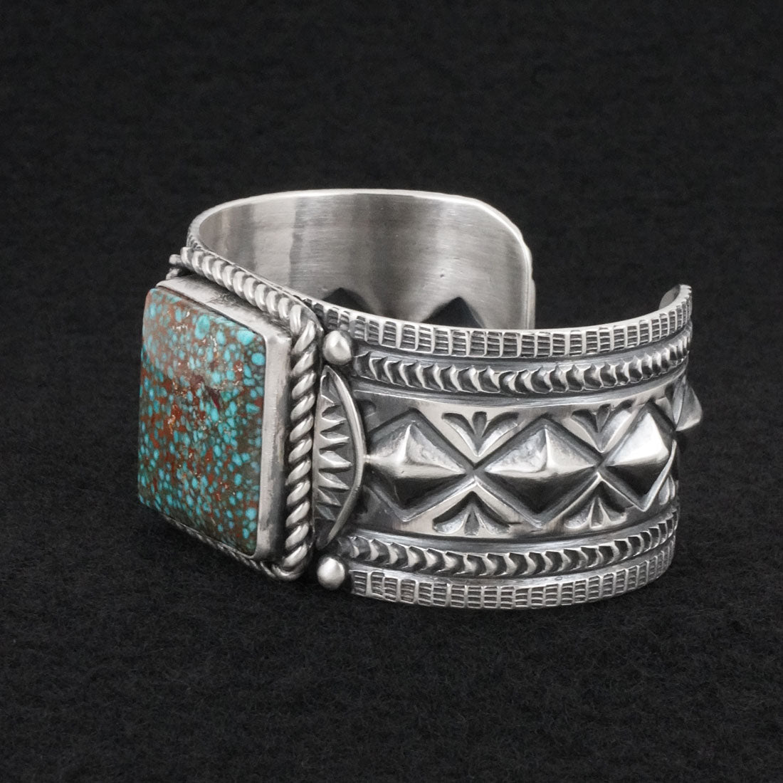 Arnold Blackgoat Turquoise & Sterling Silver Bracelet