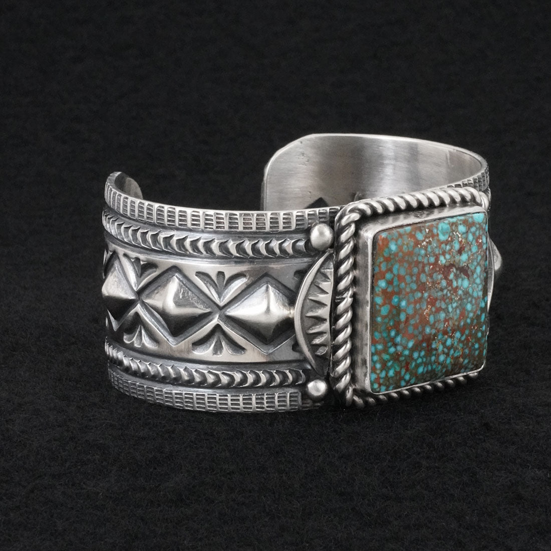 Arnold Blackgoat Turquoise & Sterling Silver Bracelet