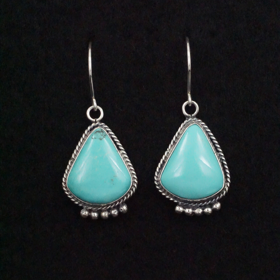 Rena Begay Turquoise & Sterling Silver Earrings