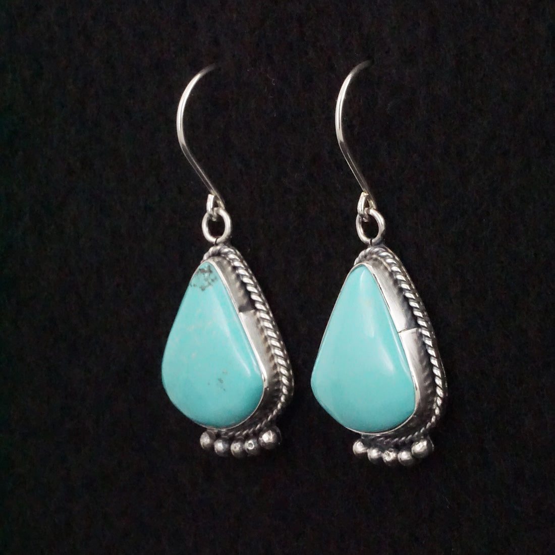 Rena Begay Turquoise & Sterling Silver Earrings