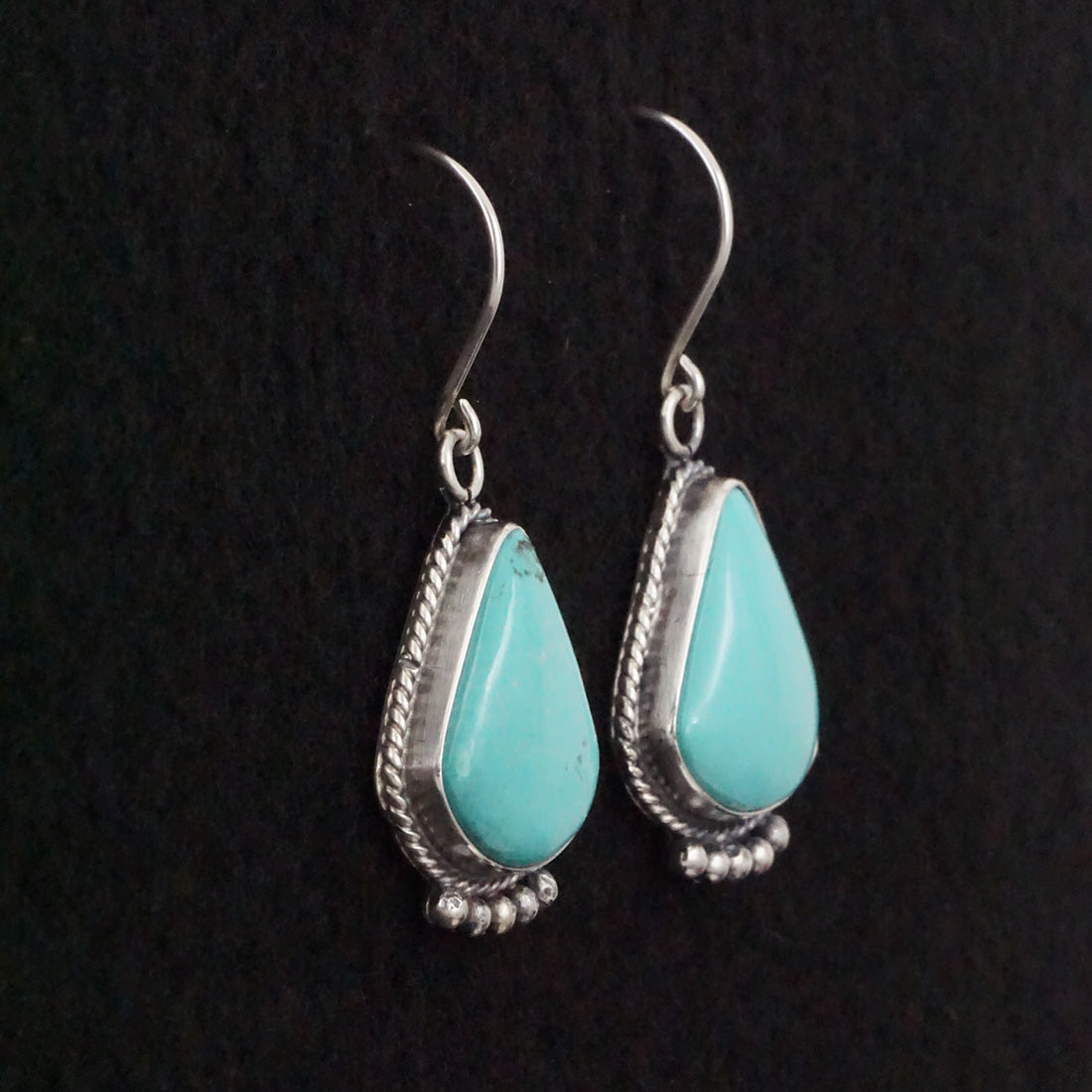 Rena Begay Turquoise & Sterling Silver Earrings