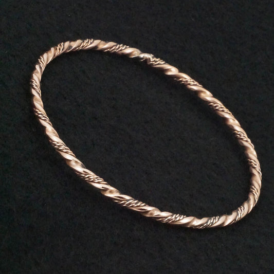 Elaine Tahe Copper Bangle Bracelet