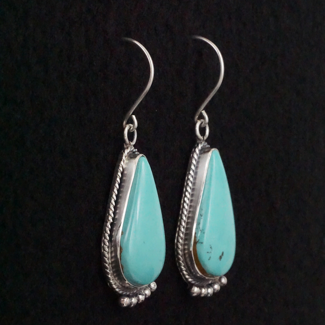 Rena Begay Turquoise & Sterling Silver Earrings