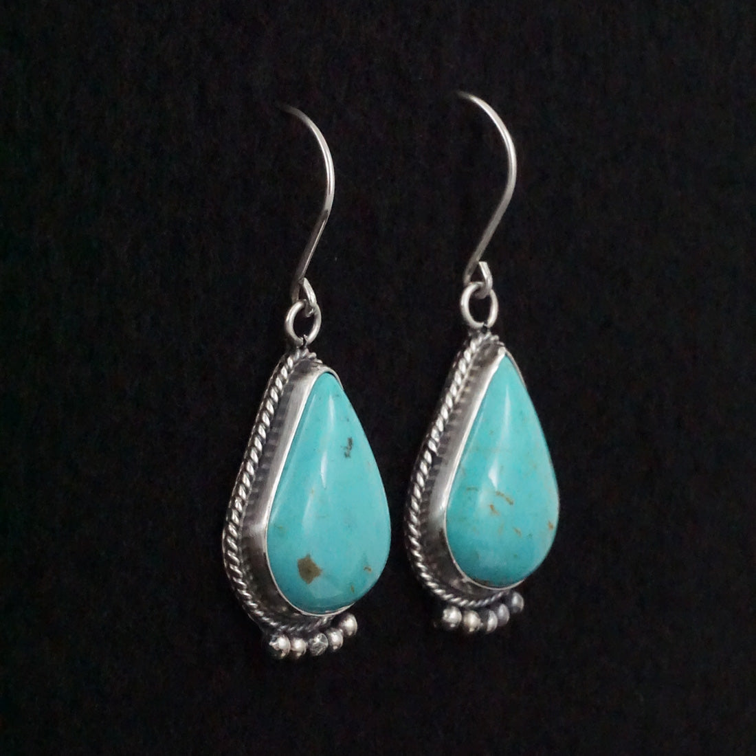 Rena Begay Turquoise & Sterling Silver Earrings