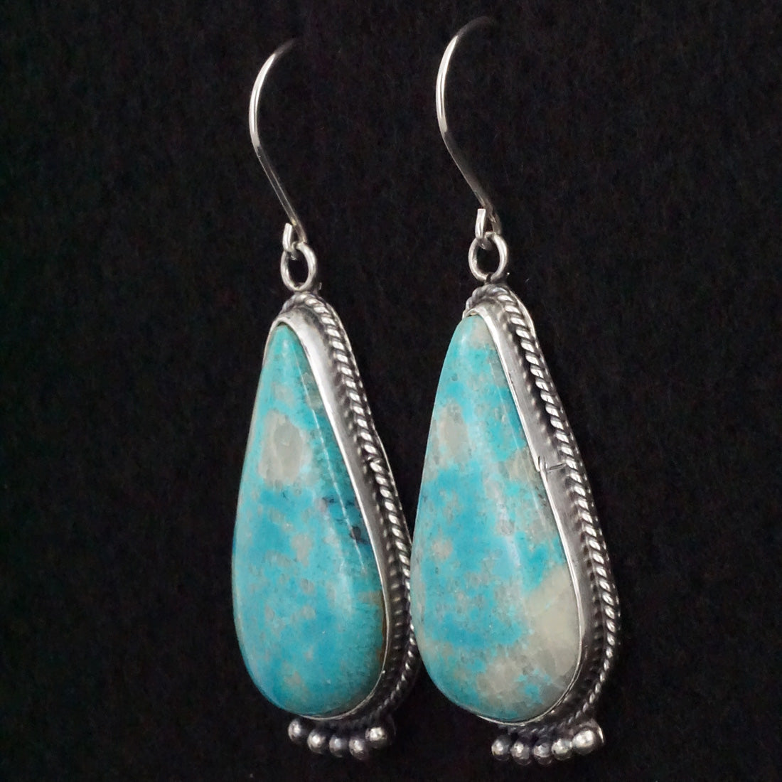 Rena Begay Turquoise & Sterling Silver Earrings