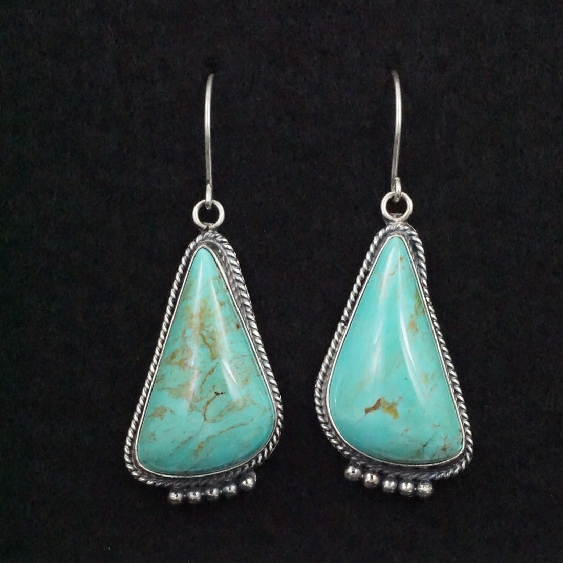 Rena Begay Turquoise & Sterling Silver Earrings