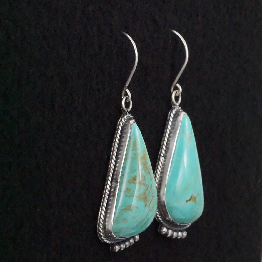 Rena Begay Turquoise & Sterling Silver Earrings