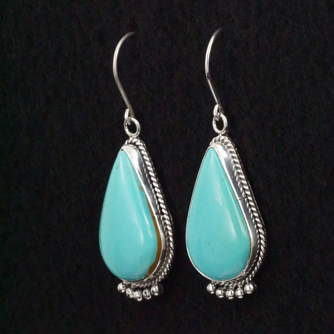 Rena Begay Turquoise & Sterling Silver Earrings