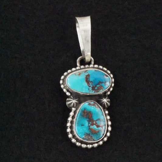 Darrin Livingston Turquoise & Sterling Silver Pendant