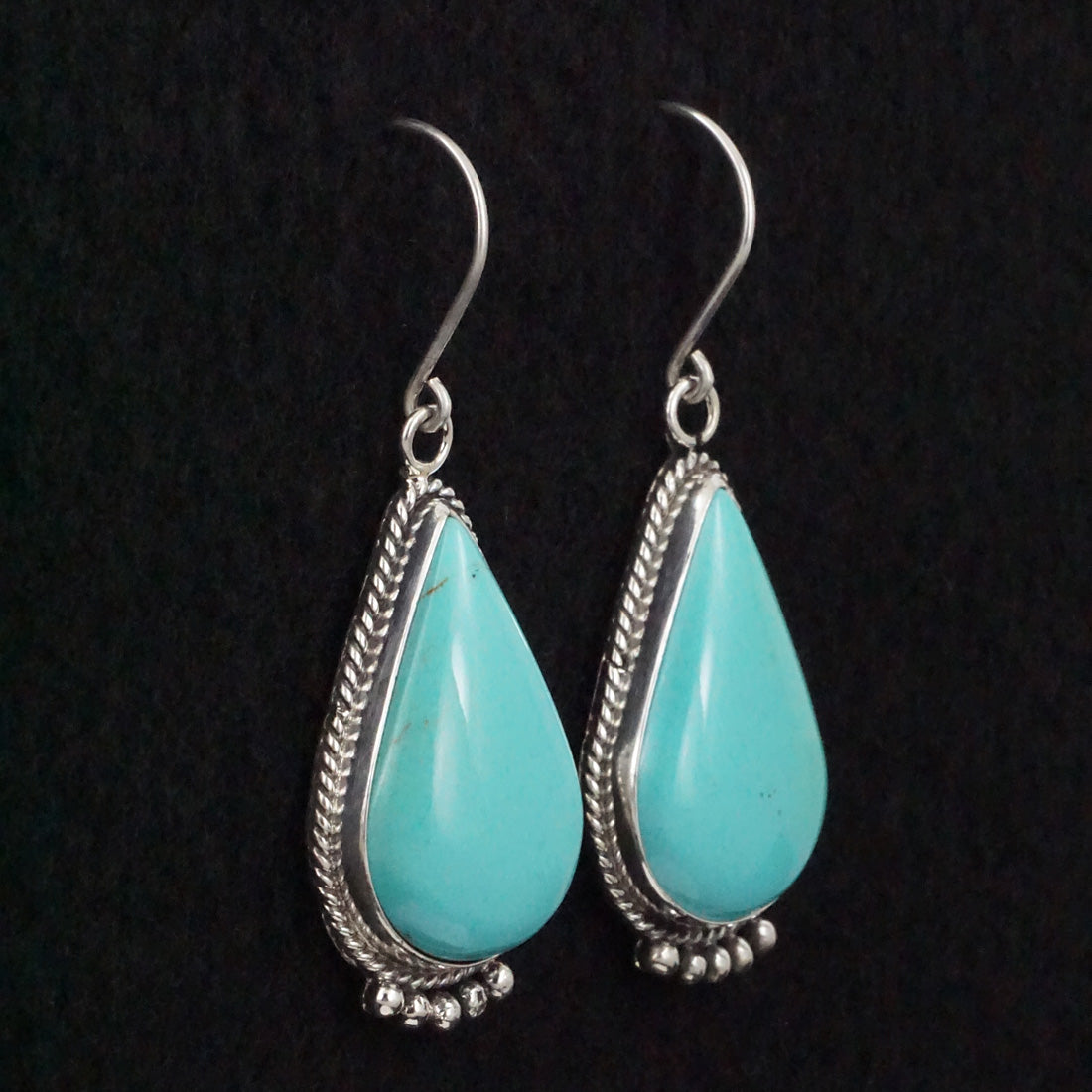 Rena Begay Turquoise & Sterling Silver Earrings