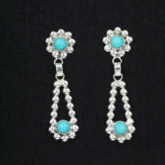 Elvera Towne Turquoise & Sterling Silver Earrings