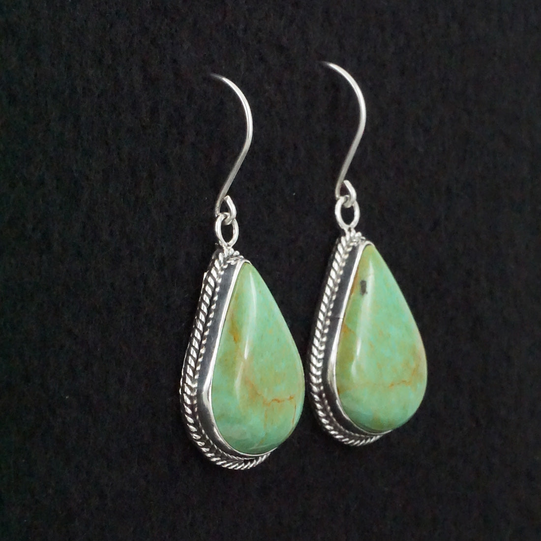 Rena Begay Turquoise & Sterling Silver Earrings