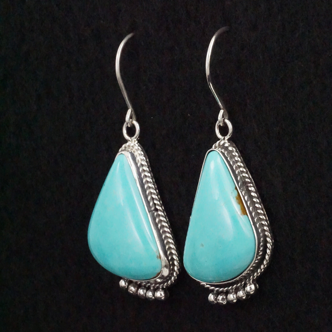 Rena Begay Turquoise & Sterling Silver Earrings