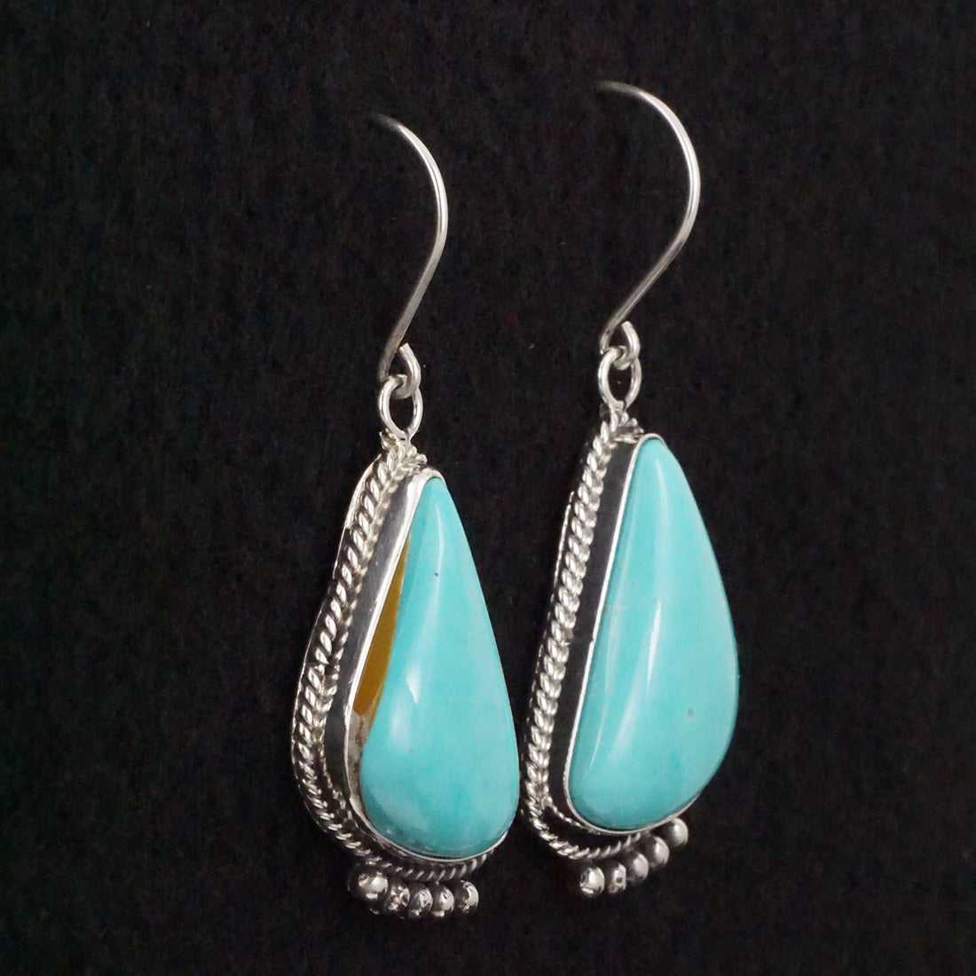 Rena Begay Turquoise & Sterling Silver Earrings