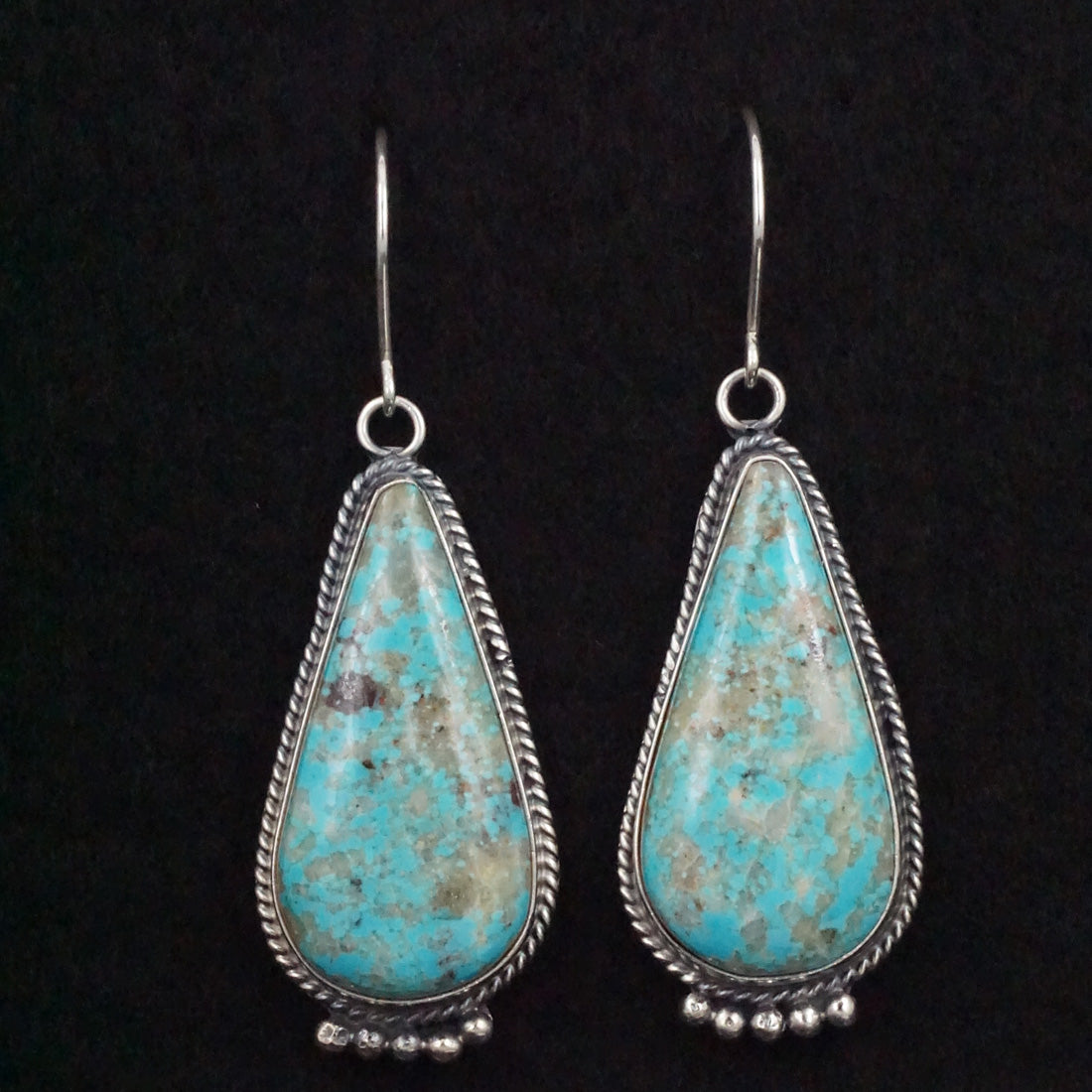 Rena Begay Turquoise & Sterling Silver Earrings