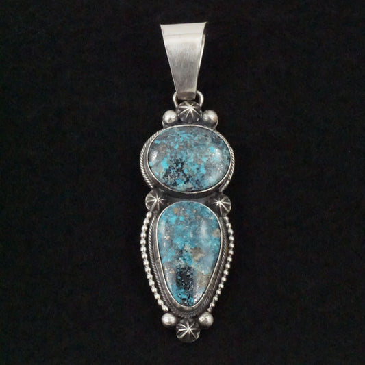 Darrin Livingston Turquoise & Sterling Silver Pendant