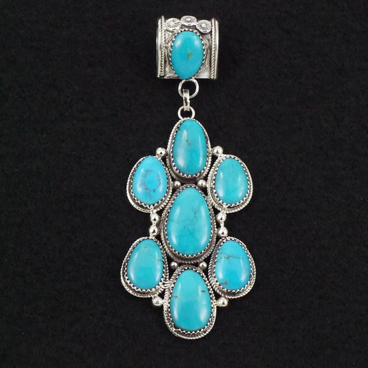 Ernest Hawthorne Turquoise & Sterling Silver Pendant