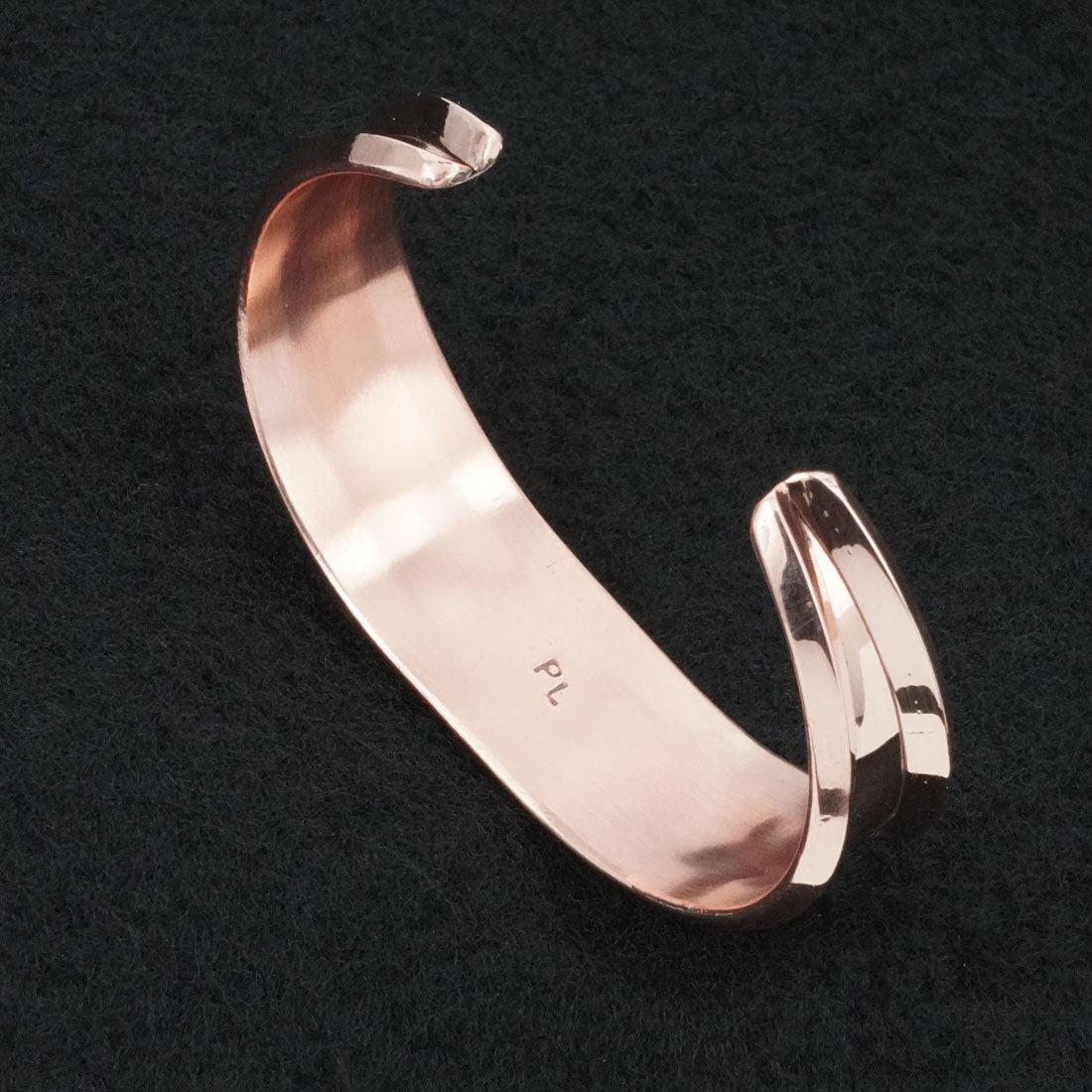 Paul Largo Coral, Sterling Silver & Copper Bracelet