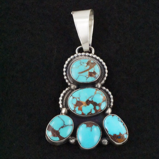 Darrin Livingston Turquoise & Sterling Silver Pendant