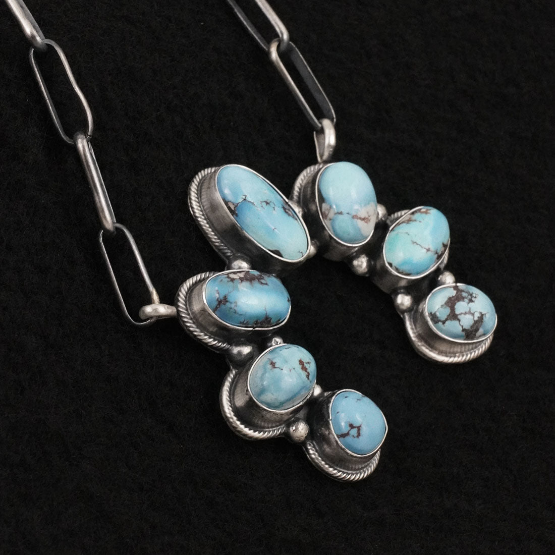 Darrin Livingston Turquoise & Sterling Silver Necklace