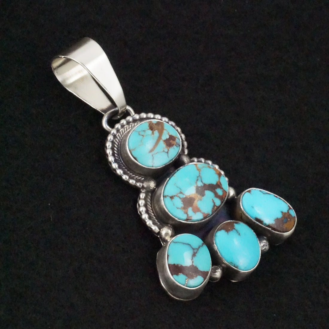 Darrin Livingston Turquoise & Sterling Silver Pendant