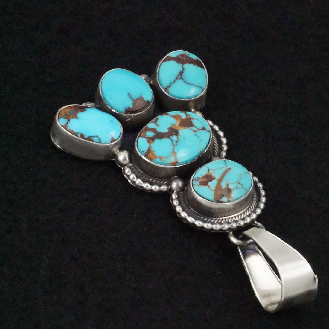 Darrin Livingston Turquoise & Sterling Silver Pendant