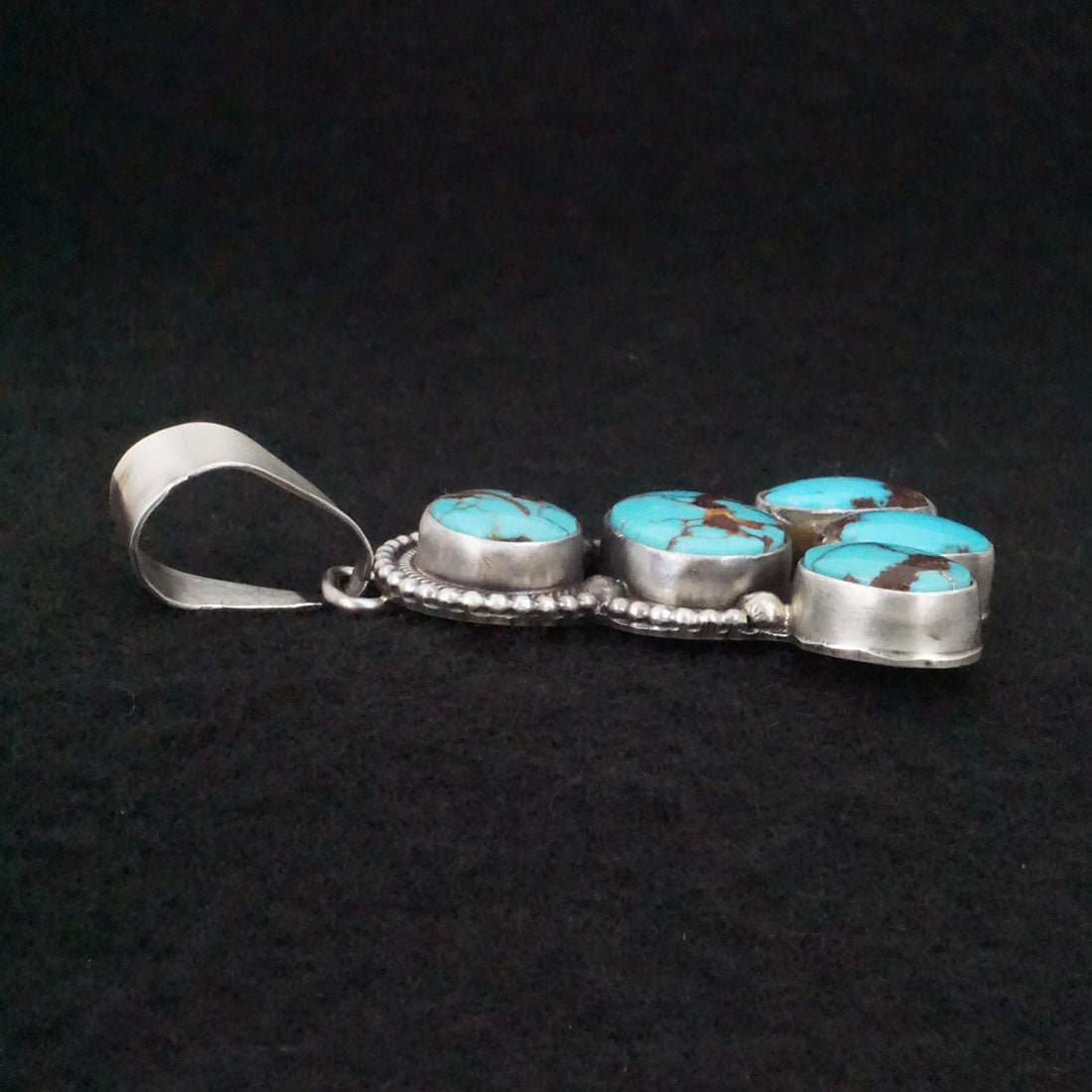 Darrin Livingston Turquoise & Sterling Silver Pendant