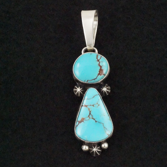 Darrin Livingston Turquoise & Sterling Silver Pendant