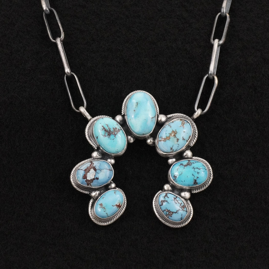 Darrin Livingston Turquoise & Sterling Silver Necklace