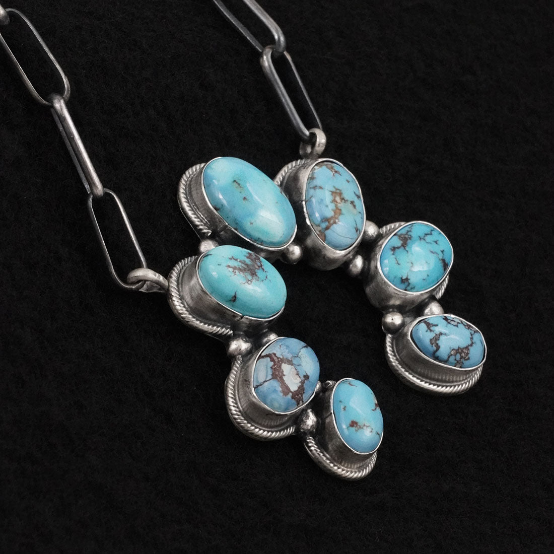 Darrin Livingston Turquoise & Sterling Silver Necklace