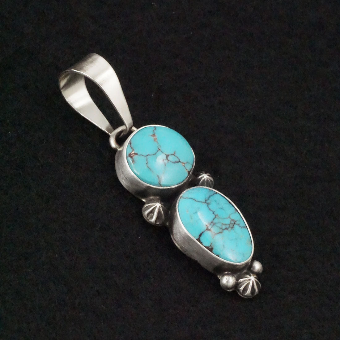 Darrin Livingston Turquoise & Sterling Silver Pendant