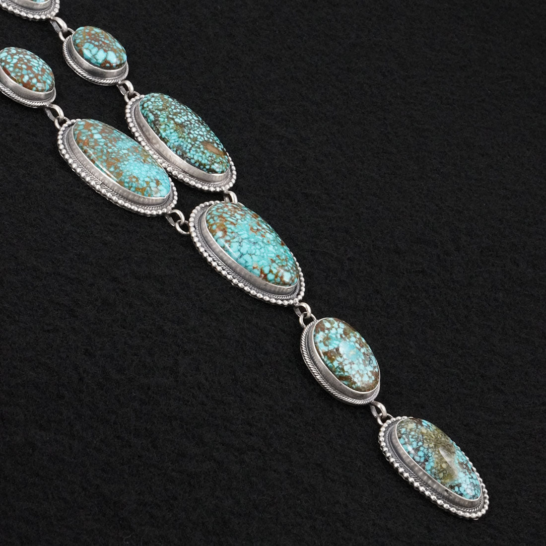 Darrin Livingston Turquoise & Sterling Silver Necklace Set