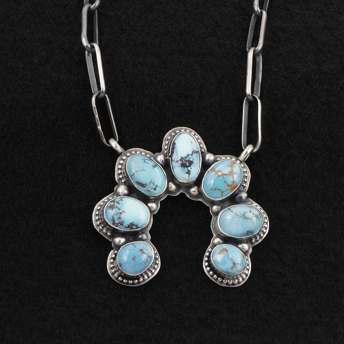 Darrin Livingston Turquoise & Sterling Silver Necklace