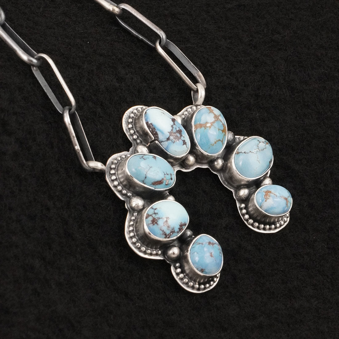 Darrin Livingston Turquoise & Sterling Silver Necklace