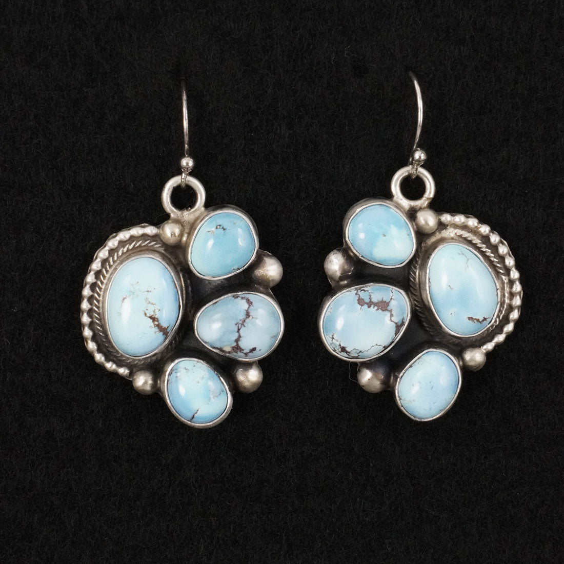 Kathleen Livingston Turquoise & Sterling Silver Necklace Set