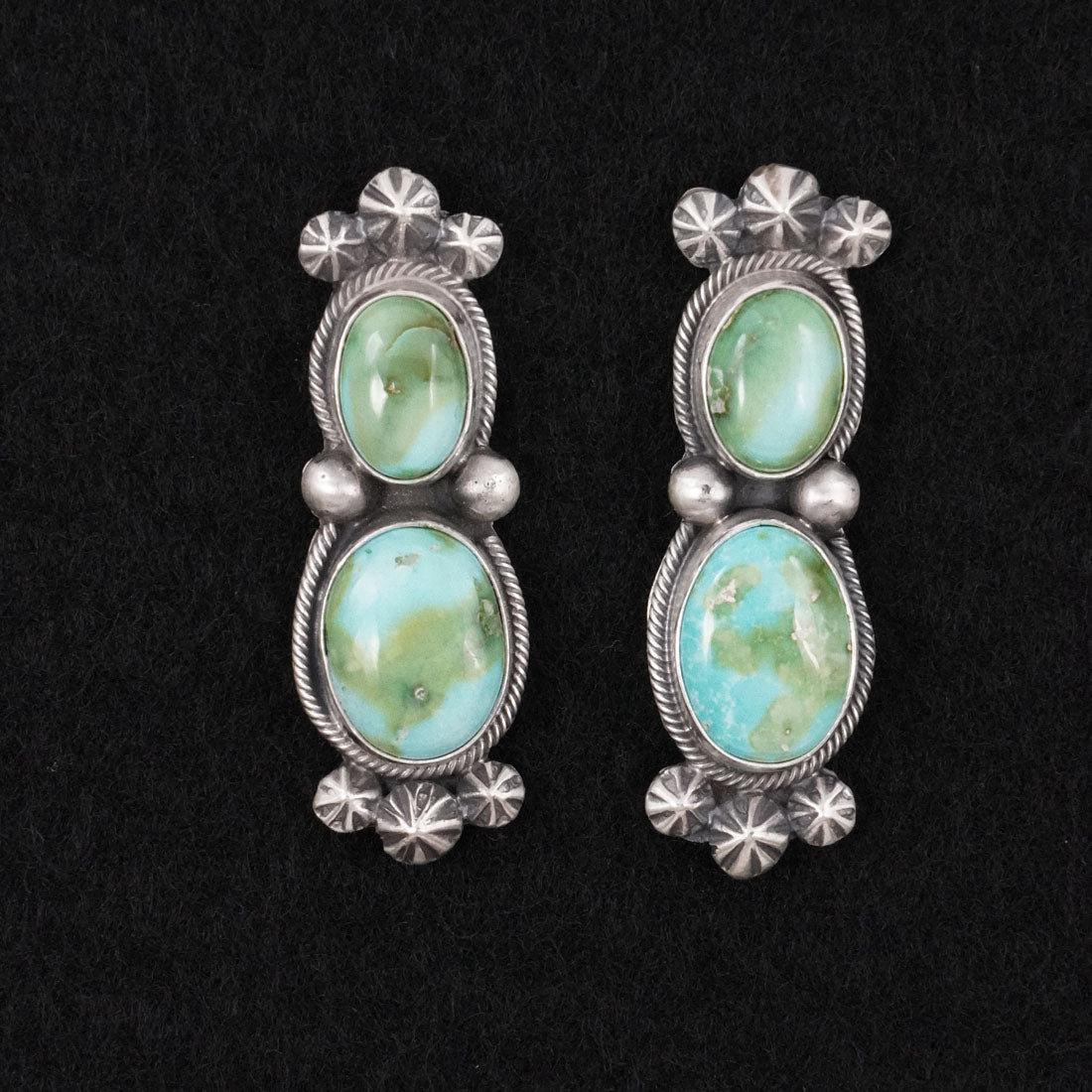 Darrin Livingston Turquoise & Sterling Silver Necklace Set