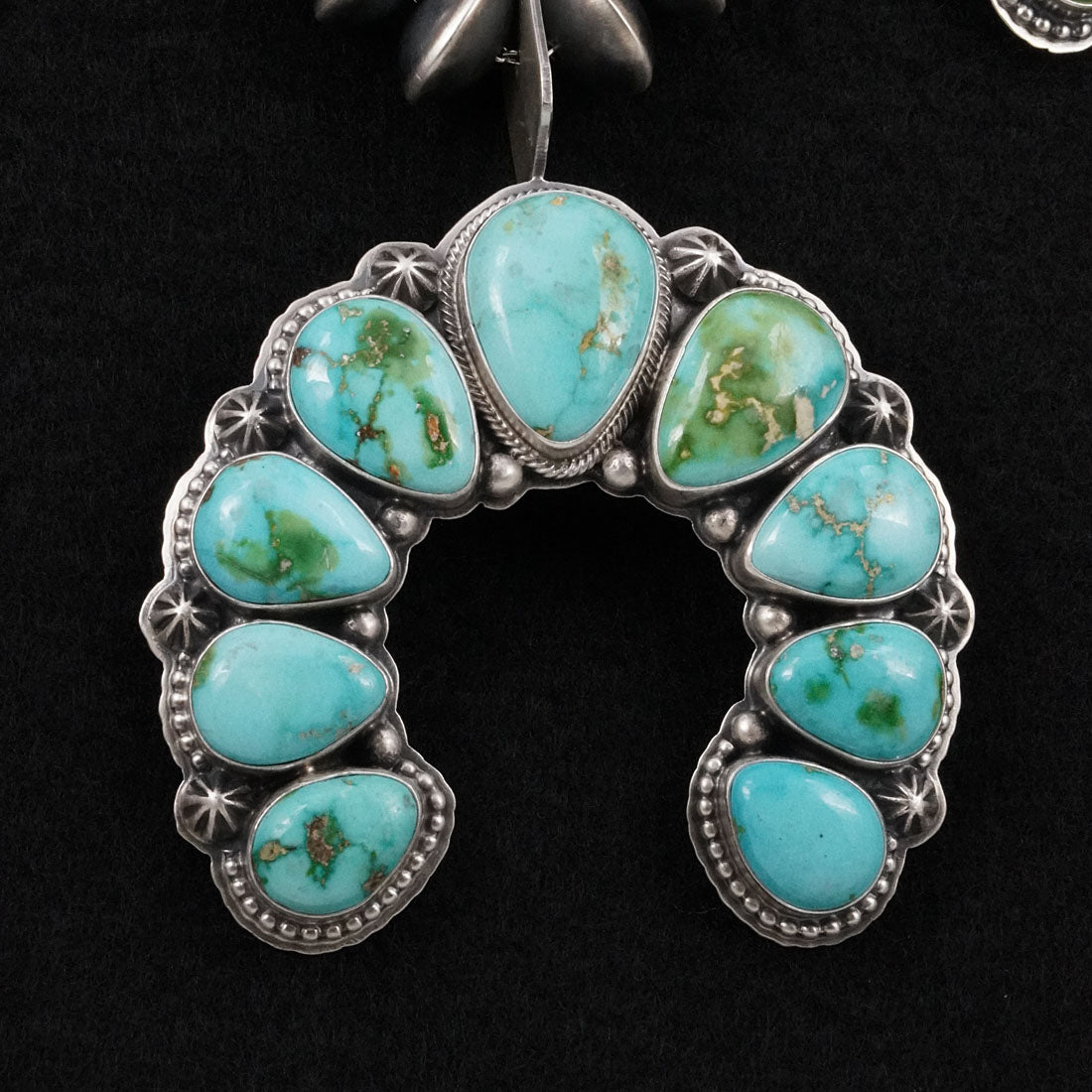 Randy Boyd Turquoise & Sterling Silver Necklace Set