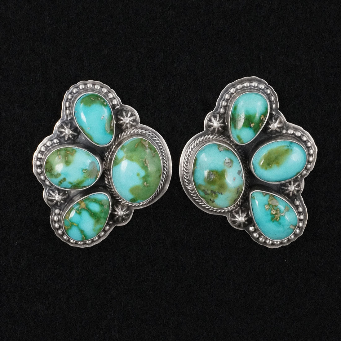 Randy Boyd Turquoise & Sterling Silver Necklace Set