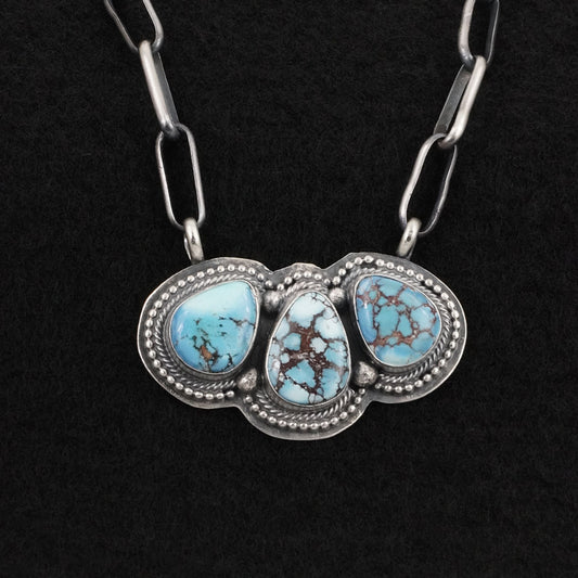Darrin Livingston Turquoise & Sterling Silver Necklace