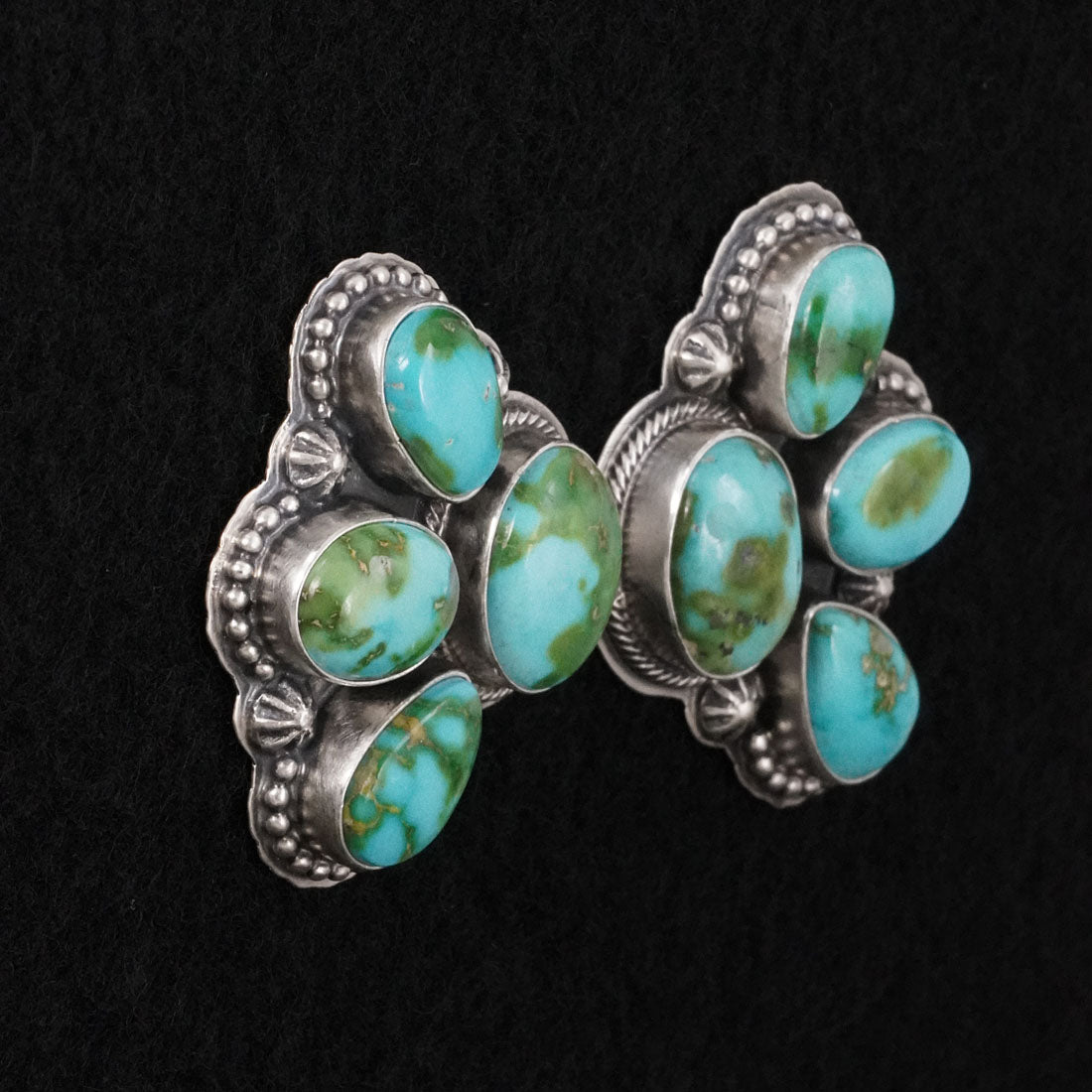 Randy Boyd Turquoise & Sterling Silver Necklace Set