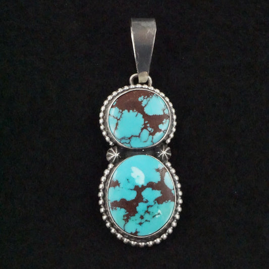 Darrin Livingston Turquoise & Sterling Silver Pendant