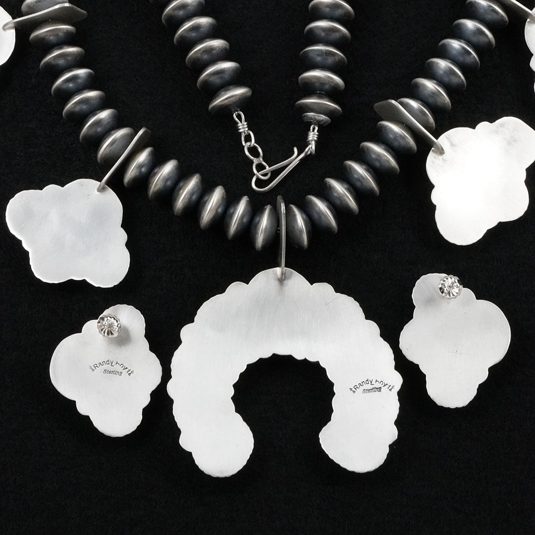 Randy Boyd Turquoise & Sterling Silver Necklace Set