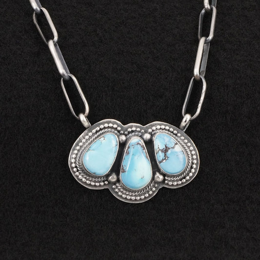 Darrin Livingston Turquoise & Sterling Silver Necklace
