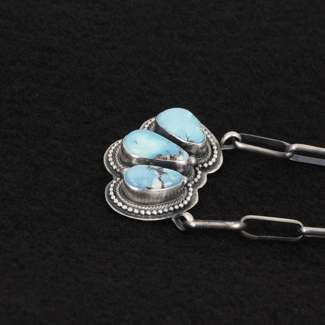 Darrin Livingston Turquoise & Sterling Silver Necklace